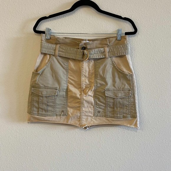 FRAME Paperbag Multi Tone Skirt - Picture 5 of 7